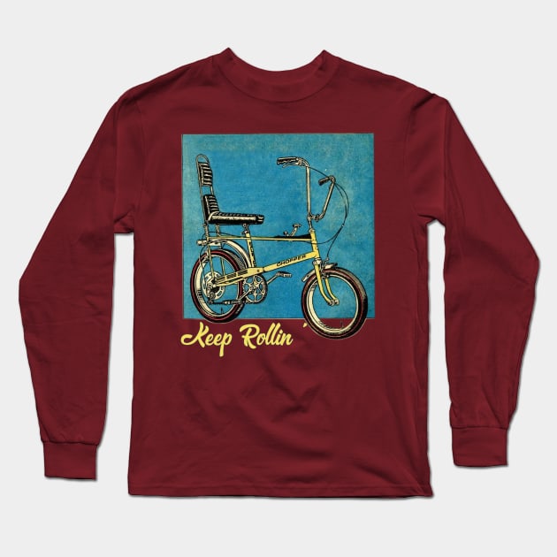 Keep Rollin' Long Sleeve T-Shirt by graphicmagic